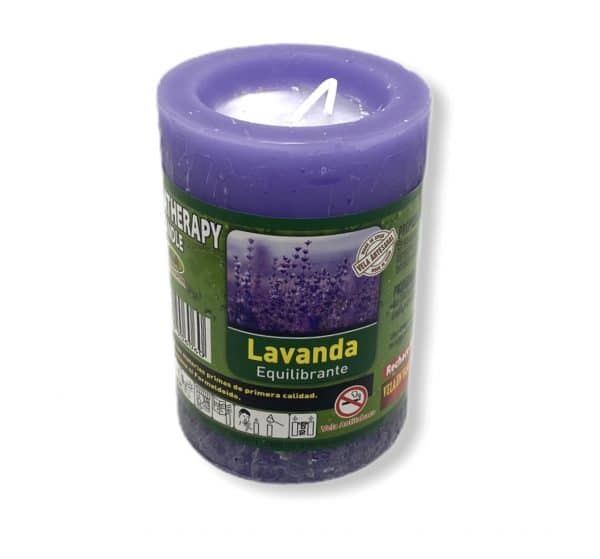 Velón de lavanda
