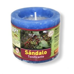 Velón aromaterapia sandalo