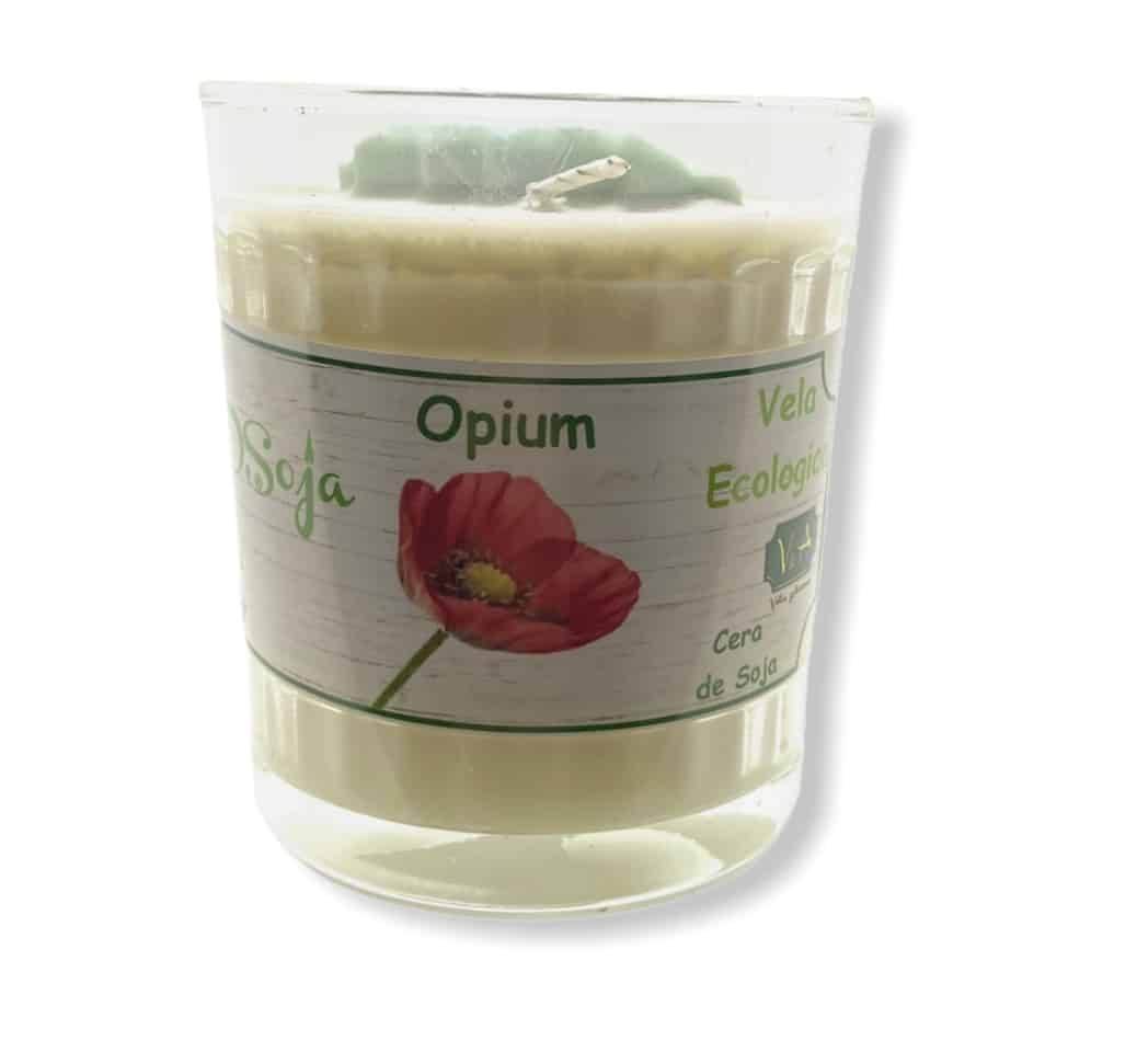 Vela de soja de Opium