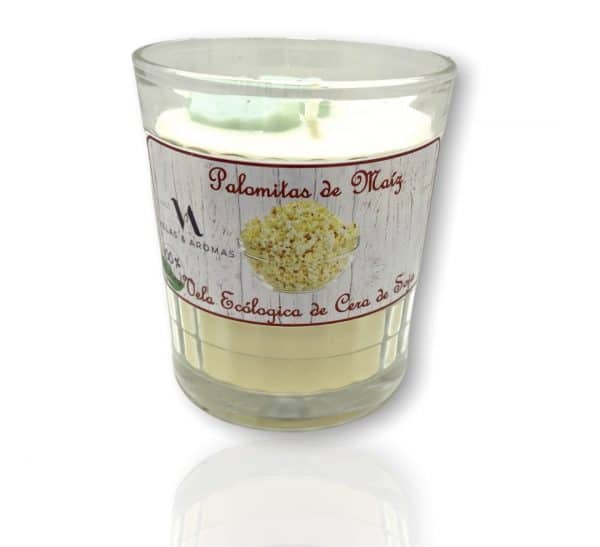 Vela de soja de Palomitas de Maíz