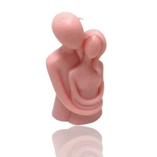 Vela de Pareja Rosa