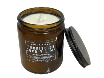 Línea DSoja Vela Paraíso de Coco y Lima