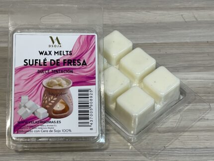 DSoja Wax Melts Suflé de Fresa.