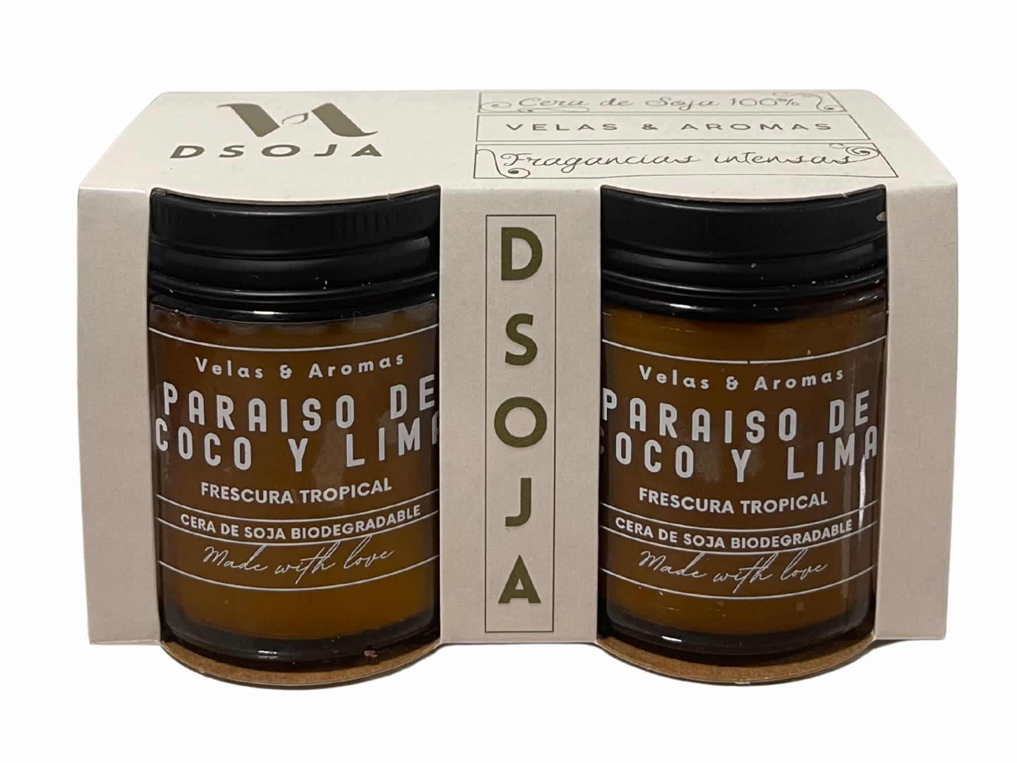 Dsoja dúo paraíso de coco y lima Dsoja dúo paraíso de coco y lima