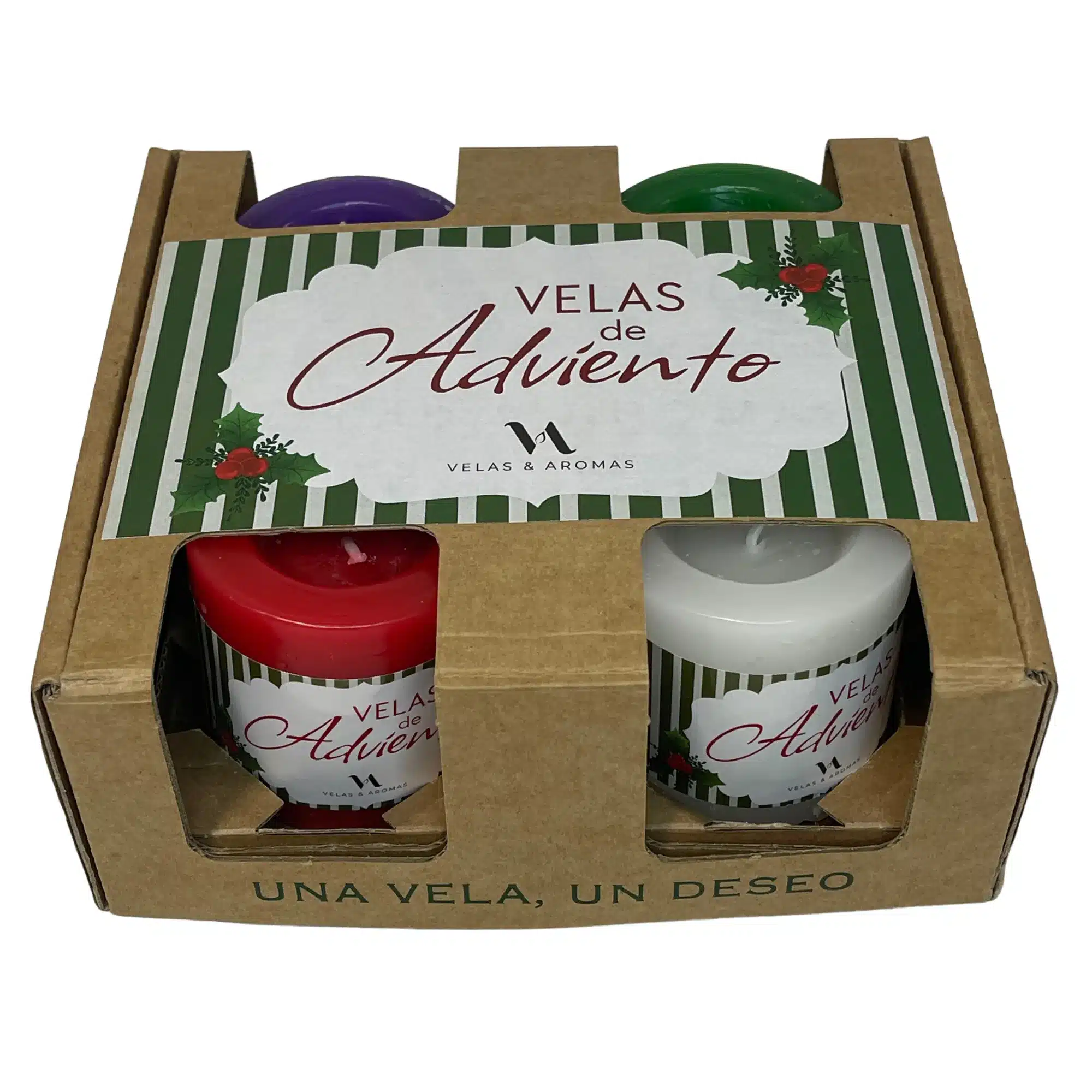 KIT VELAS ADVIENTO VELAS Y AROMAS KIT VELAS ADVIENTO VELAS Y AROMAS