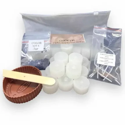 Kit para hacer velas Aromáticas Azul