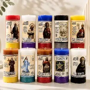 Nuevos velones esotéricos línea bicolor VyA