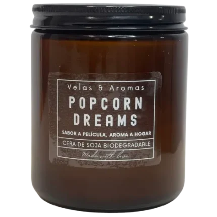 Popcorn Dreams Vela aromática de palomitas