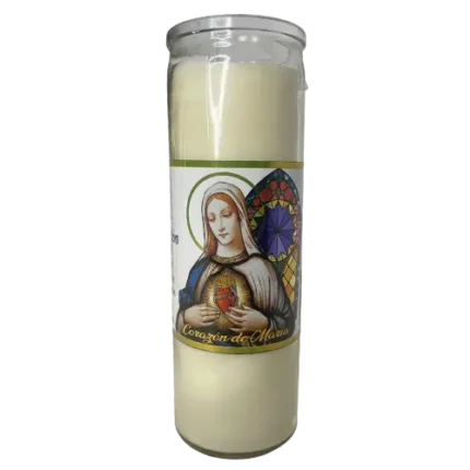 Vela de Iglesia Grande Corazón de María