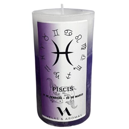 Vela del Horóscopo Piscis de Velas y Aromas