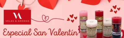 Velas de San Valentin - Velas y Aromas