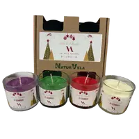 Velas para Navidad creadas por Velas y Aromas