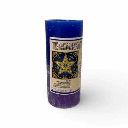 Velón bicolor Tetragramaton Velas y Aromas