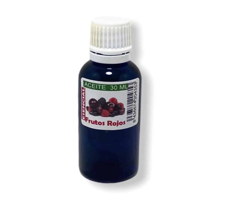Aceite esencial de frutos rojos