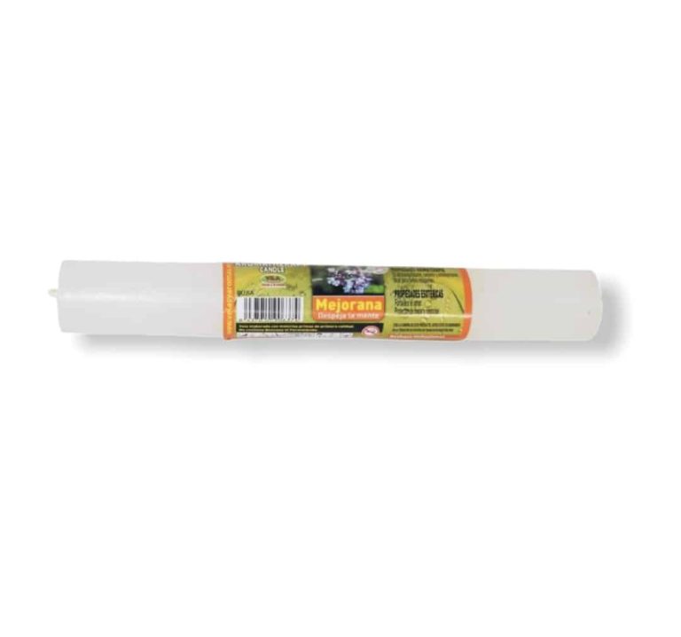 Bujía aromaterapia mejorana