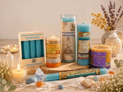 velas para atraer felicidad