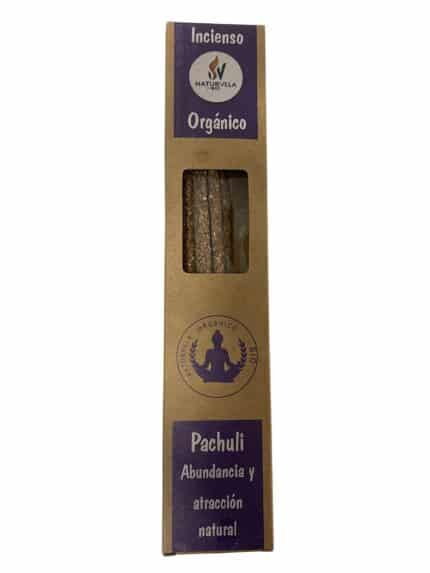 incienso orgánico Pachuli