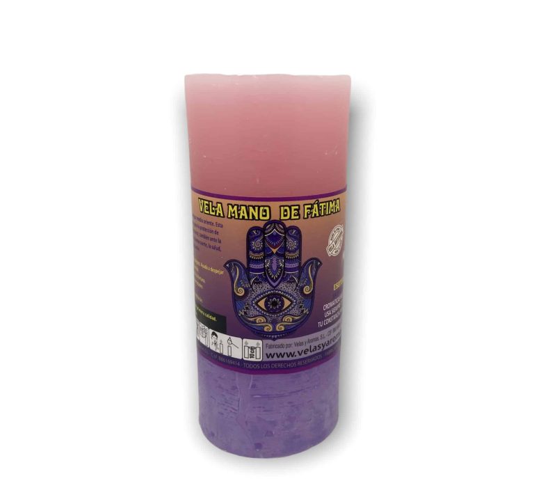 Vela de la mano de Fátima