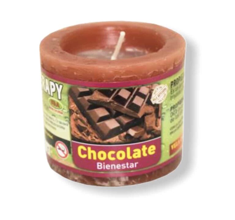 Velón aromaterapia chocolate