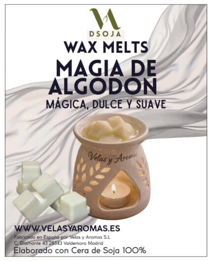 wax melts magia de algodón DSoja