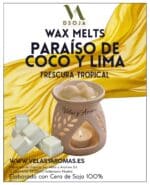 Wax Melts Paraíso de Coco e Lima DSoja